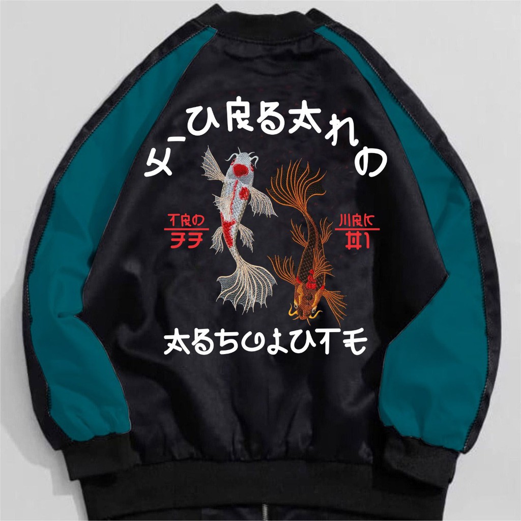 Jaket Sukajan X Urband Bordir Ikan 3301 A157