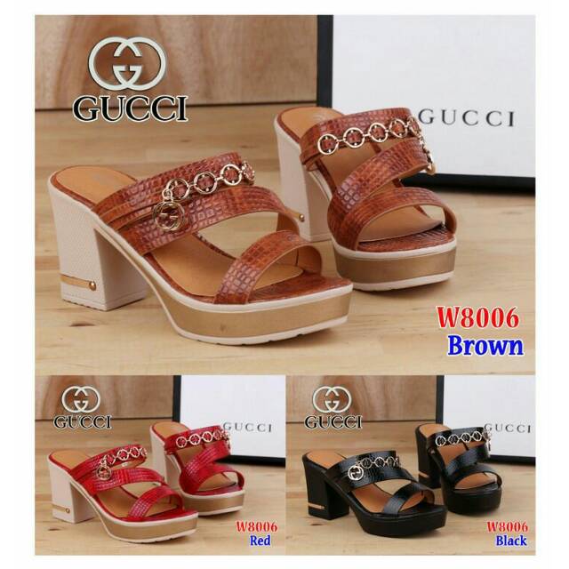 Sepatu Heels Gucci W8006