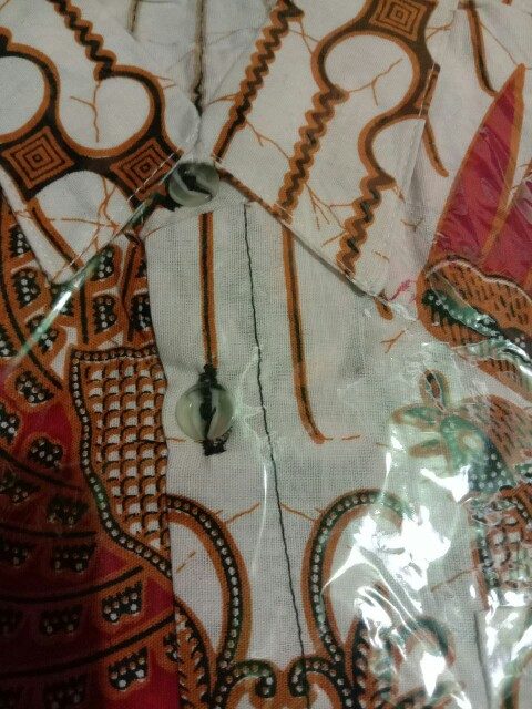 Promo Batik Couple Keluarga Sarimbit Sania Ruffle Batik Ori Ndoro Jowi Motif Seno Merah Putih