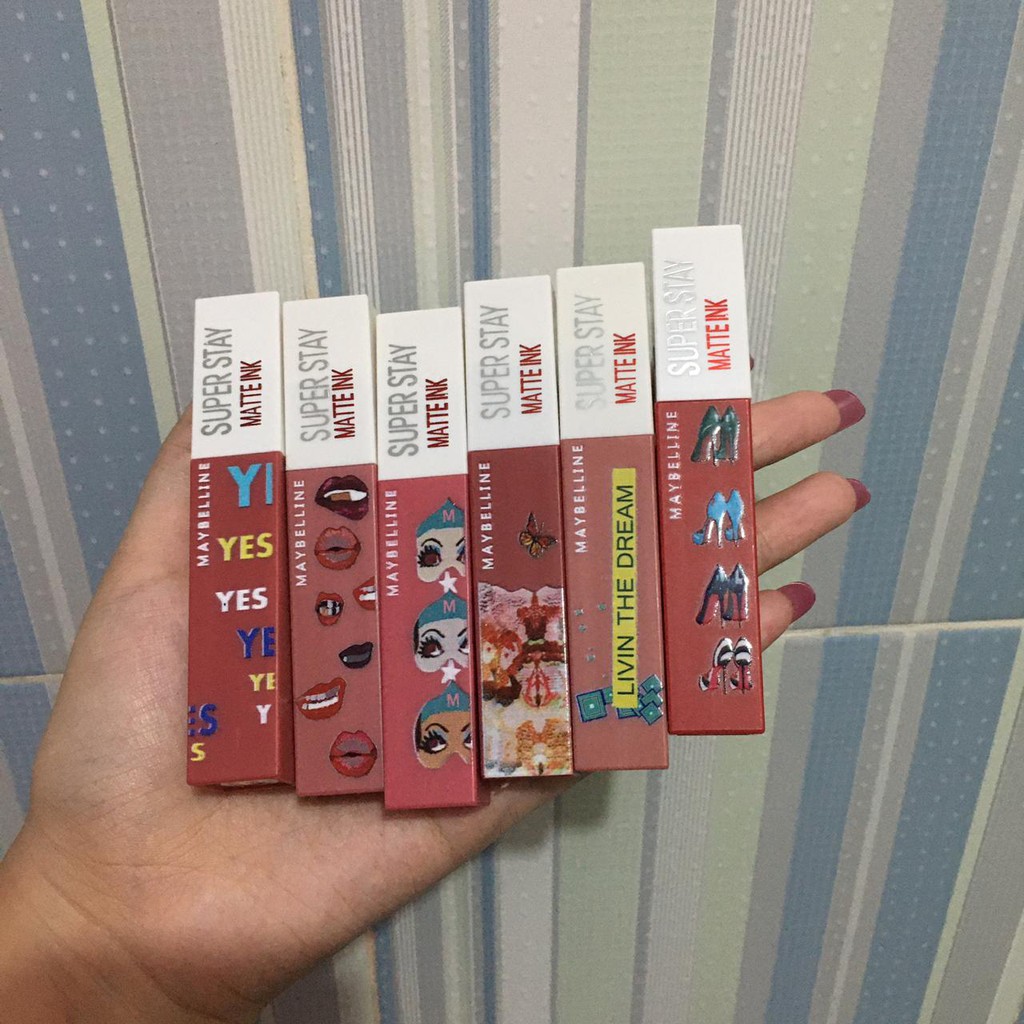 [LUSINAN] Lipstik/Lipcream Maybelline Barcode SUPER STAY INK (BARCODE)