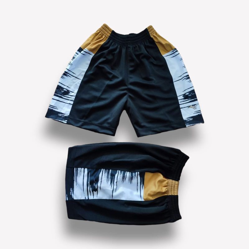 CELANA VOLI MIZUNO PRINTING JAHIT SAMPING MURAH