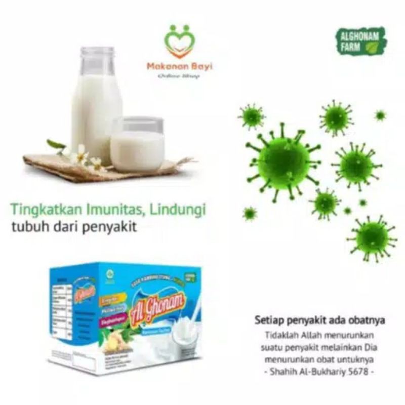 

ETAWA SUSU KAMBING AL GHONAM ORIGINAL MURAH