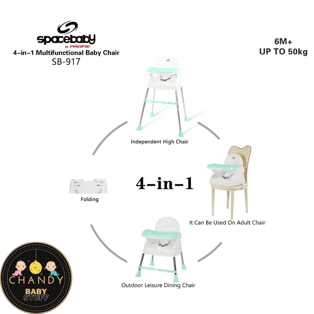 KURSI MAKAN BAYI SPACEBABY SB 917