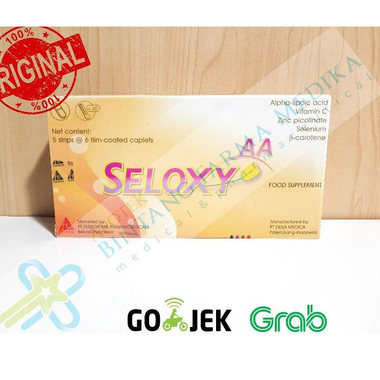 ◊ Seloxy AA isi 30 kaplet/Seloxy Aa Strip/Seloxy Kuning ☞