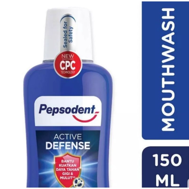 PEPSODENT Mouthwash Active Defense 150ml