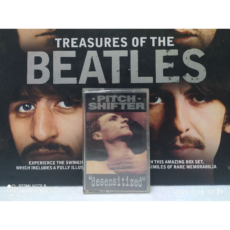 Kaset Pita : PITCH SHIFTER - "desensitized" (US Press).