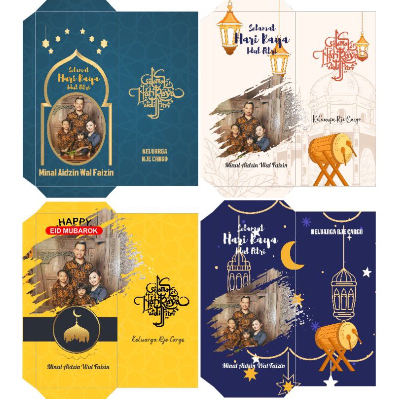 

Amplop lebaran costum foto / Amplop Idul fitri tahun 2025 / Amplop Idul Adha/ angpau
