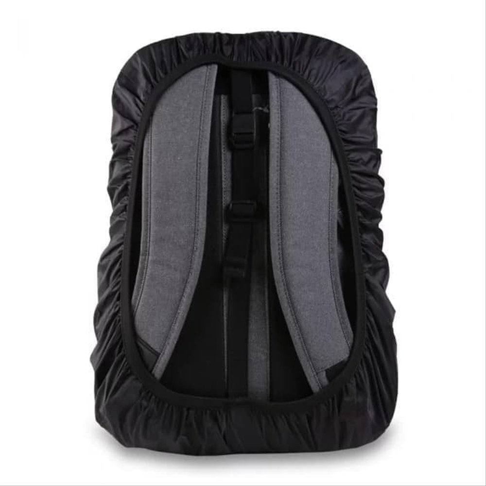 Rain Cover Bodypack G016 Business Cover Bag 25L Black - Pelindung Tas
