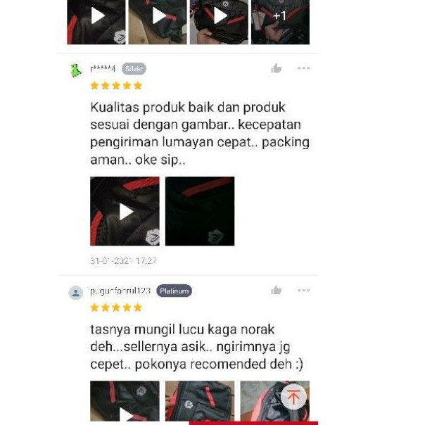 Baru Palazzo Tas Selempang Hitam List Merah