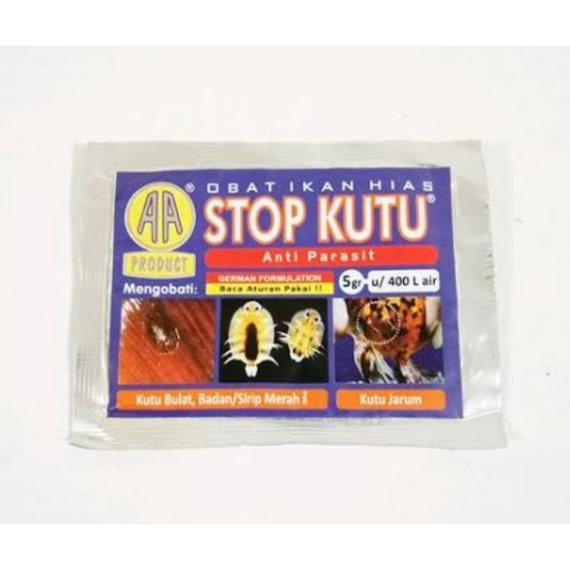 stop kutu obat ikan hias anti kutu dan parasit