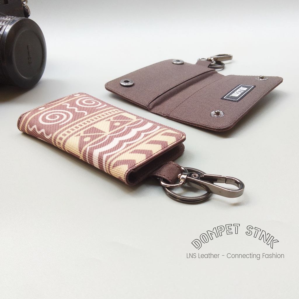 Dompet Stnk Kunci Mobil Gantungan Kunci Lipat Motor Key Wallet - WSGK029