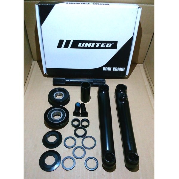 Crank Bmx BB USA United Tripieces Crank Sepeda