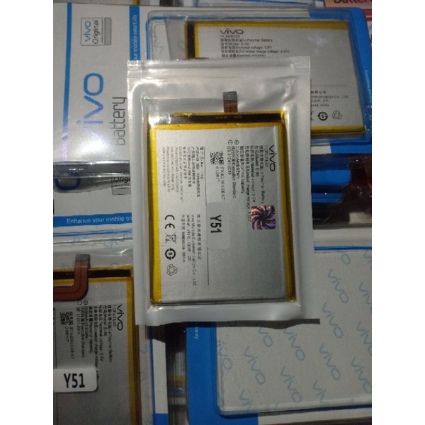 Baterai Tanam Vivo B-95/ Battery tanam  Vivo Y51 Y51A Y51L