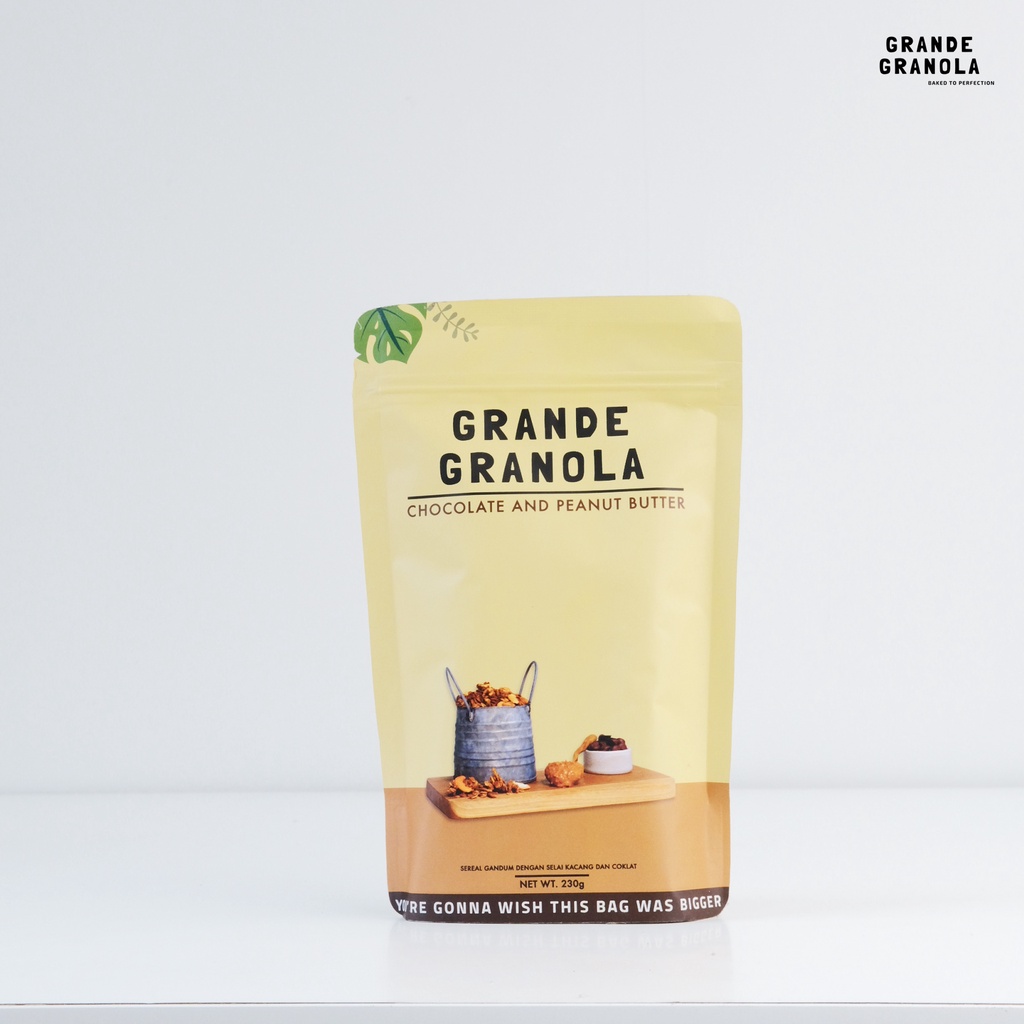 

Grande Granola Chocolate and Peanut butter 230 gr