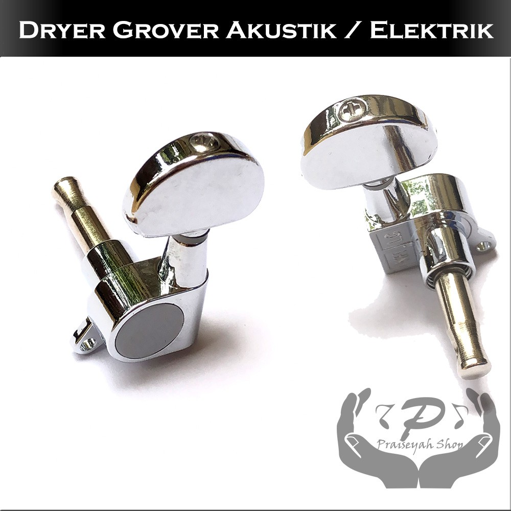 Dryer Grover Gitar Putaran Senar Tuning String Guitar Akustik Elektrik