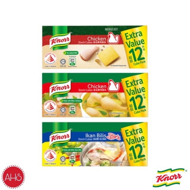 

Kualitas Terbaik - Knorr Stock Cubes Malaysia 12S X 10G Chicken Non Msg Ikan Bilis