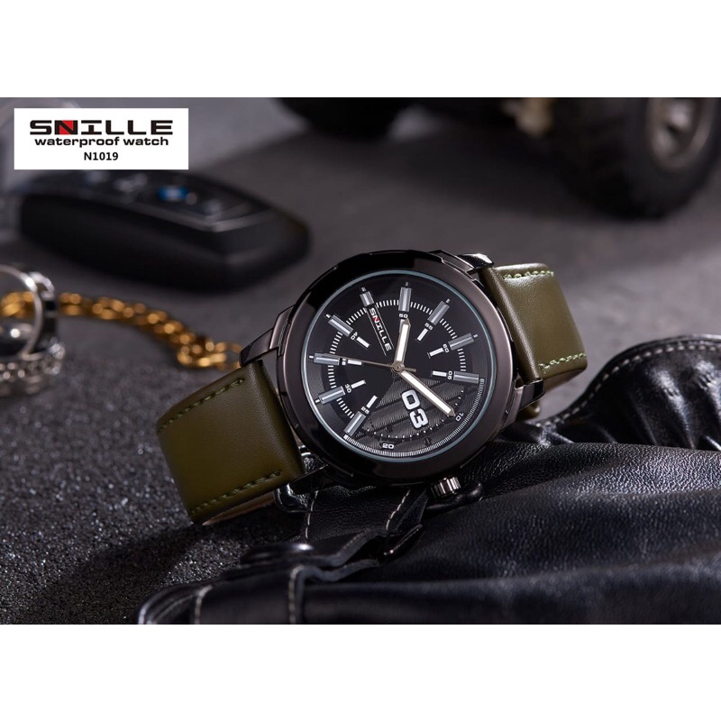 JAM TANGAN PRIA SNILLE ORIGINAL N 1019 ANTI AIR