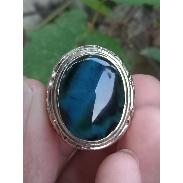 ✅ Natural Bacan Doko - Bacan Coklat ( Batu Akik Ternate - bukan obi idocrase lumut sungai dareh piru