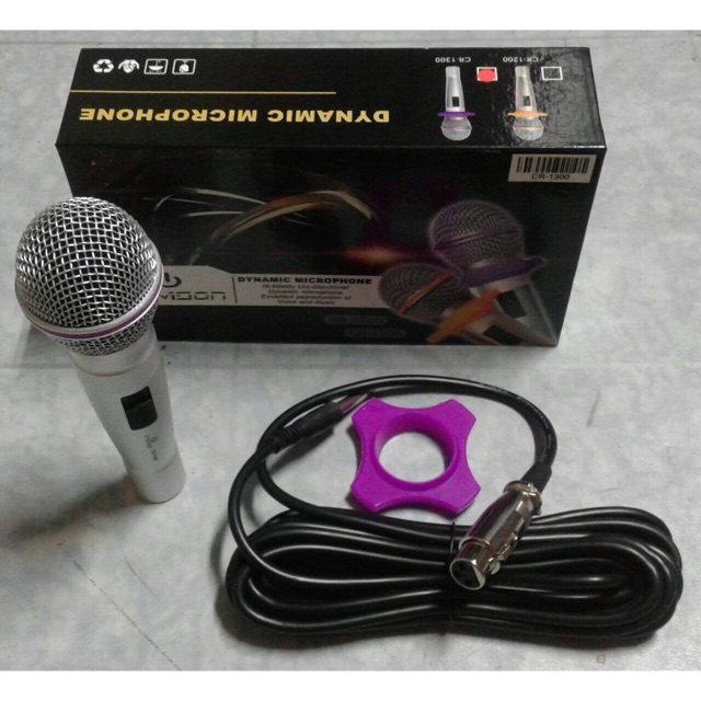 Mic microphone cable kabel crimson