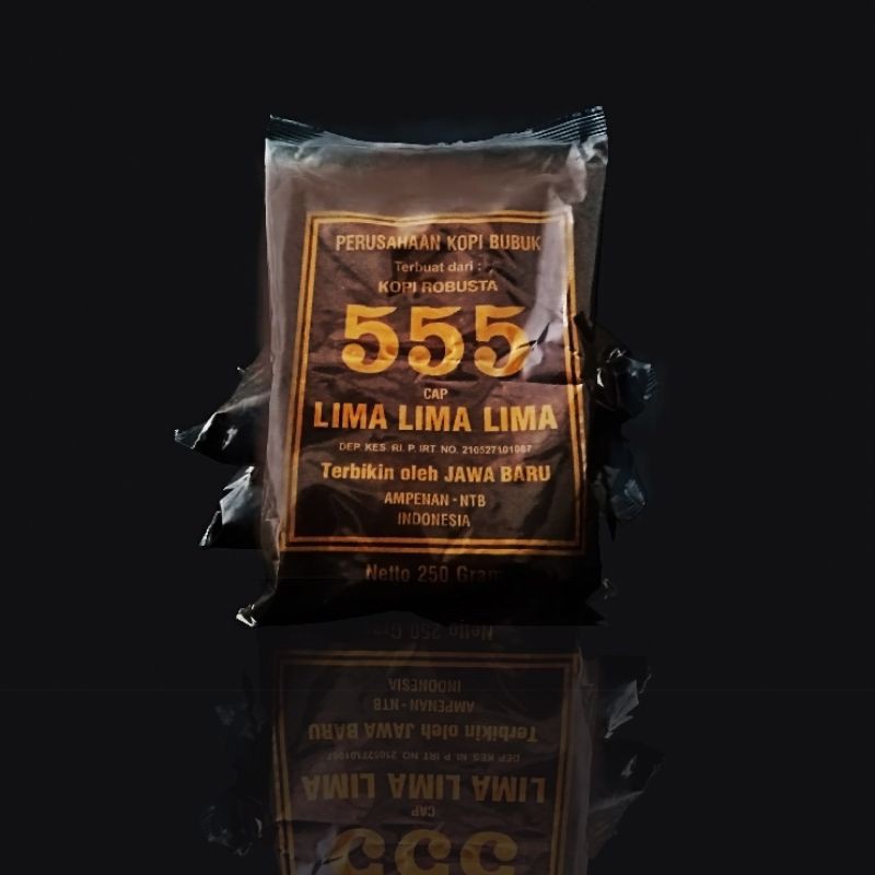 Kopi Robusta Cap 555 | KOPI ROBUSTA KHAS LOMBOK | Kopi Hitam enak
