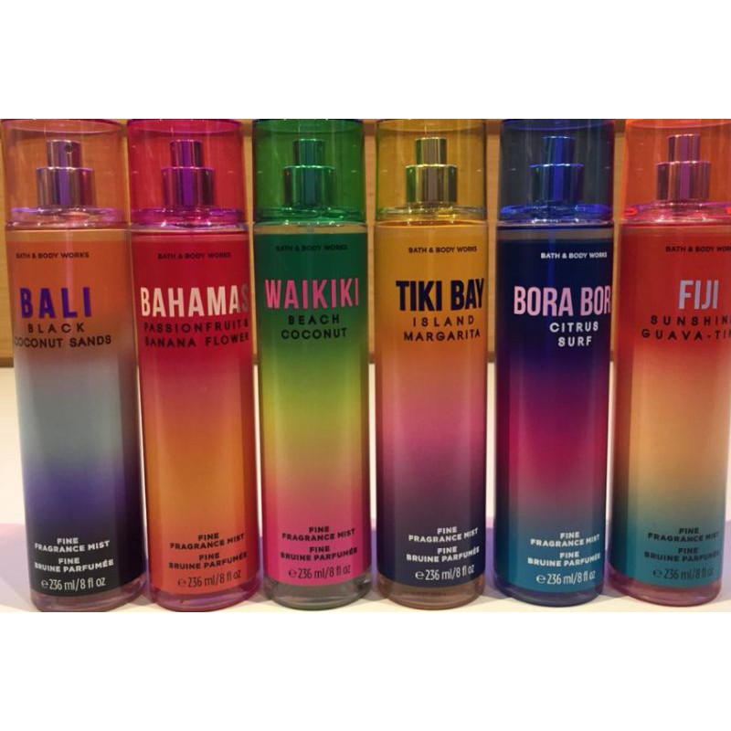 SALE !! Fragrance Mist Bath and Body Works 236mL