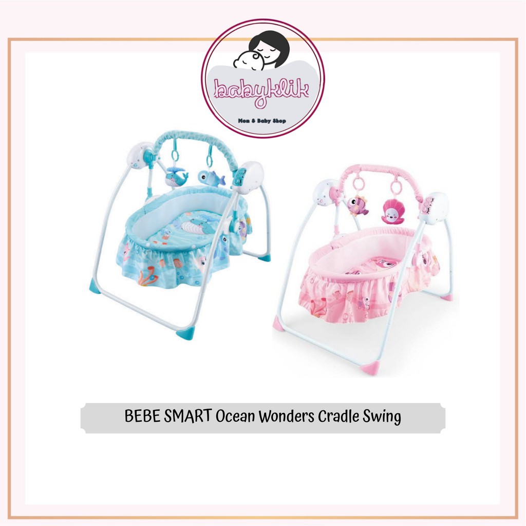 Bebe Smart Ocean Wonders Cradle Swing/ Ranjang Ayunan Mainan Bayi