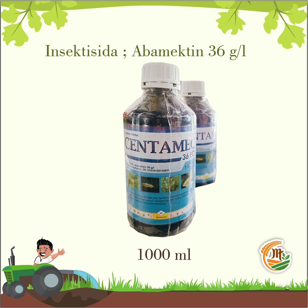Insektisida Insektisida Centamec 36EC, Abamektin 36EC 1000ml, 1liter