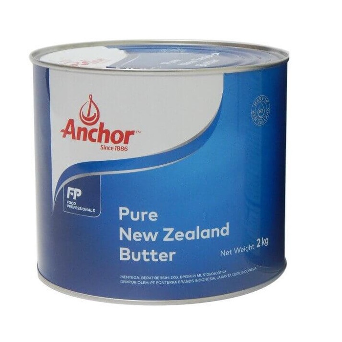 

Anchor Salted Butter 2kg Mentega
