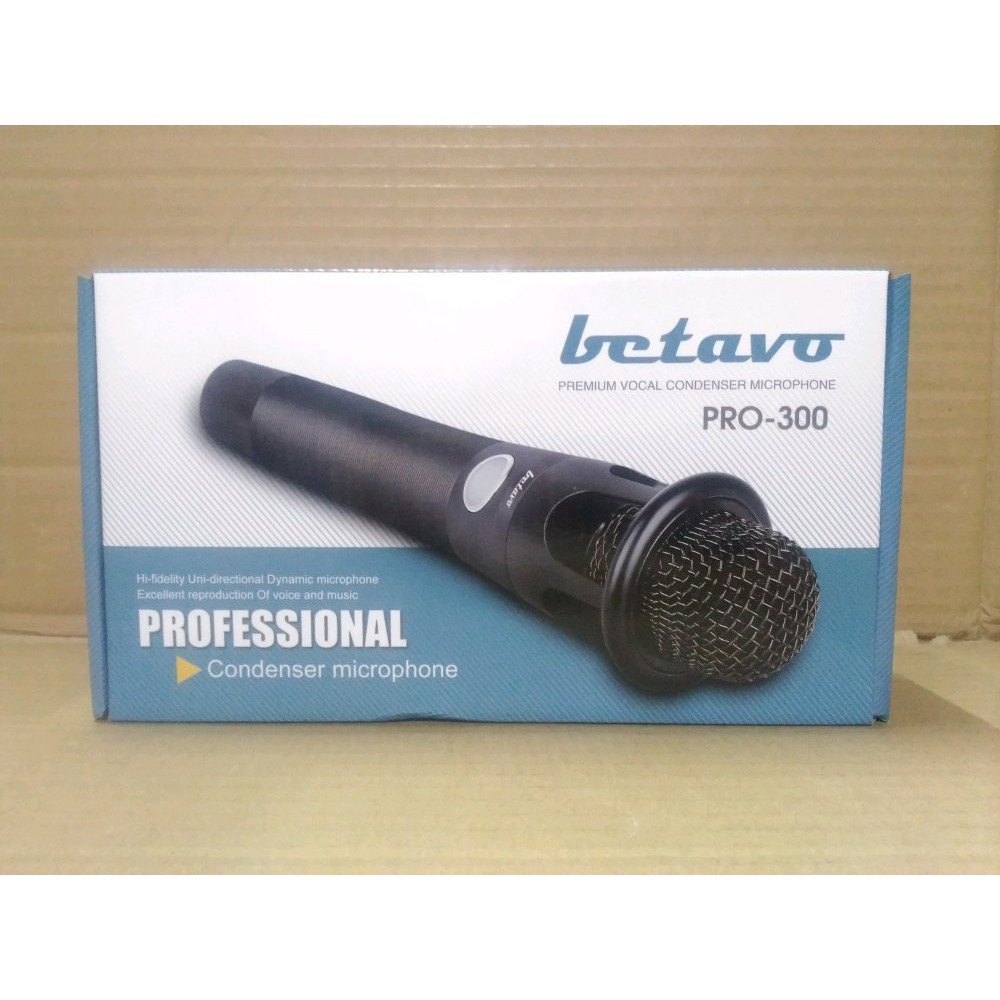 MIC KABEL BETAVO PRO 300 KHUSUS MIXER TONE PHANTOM