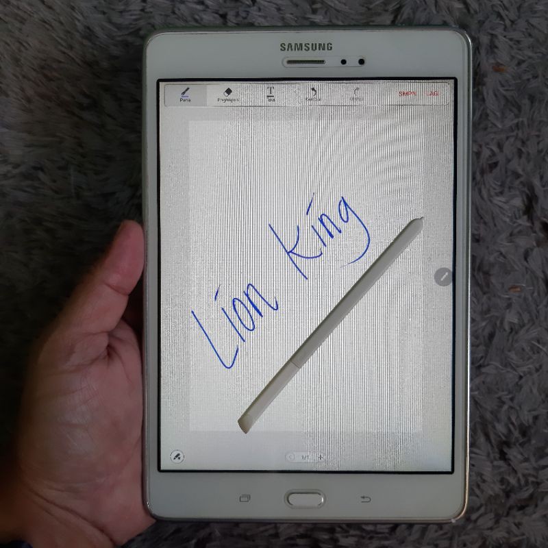 Samsung Galaxy Tab A 8inch S pen 2/16gb p355 second berkualitas