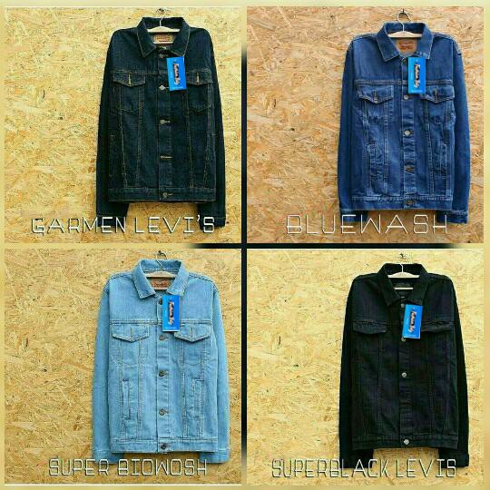 Jaket Jeans Jumbo Standar Terbaru Ukuran M L XL XXL 3XL