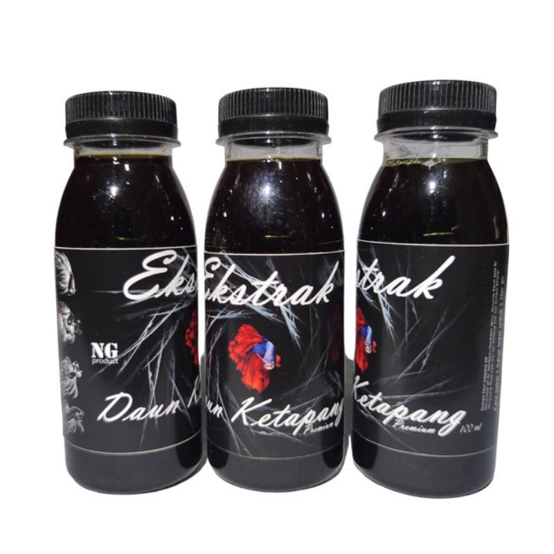 Ekstrak Daun Ketapang Premium Betta cupang 100ml 100 ml murah