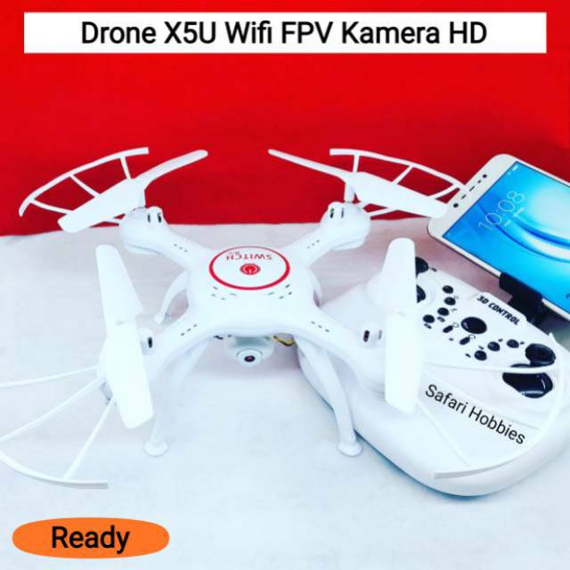 Drone X5U [COD] Kamera Real-Time Aerial Fotografi Wifi