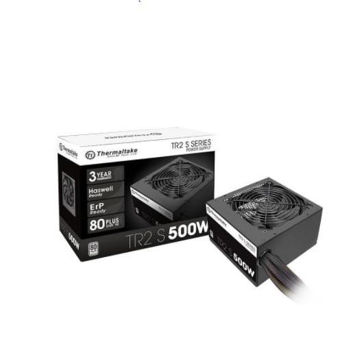 Power supply gaming thermaltake 500 watt 80 plus white active pfc Atx 120mm fan tr2-s - Psu 500w 80+ 80plus