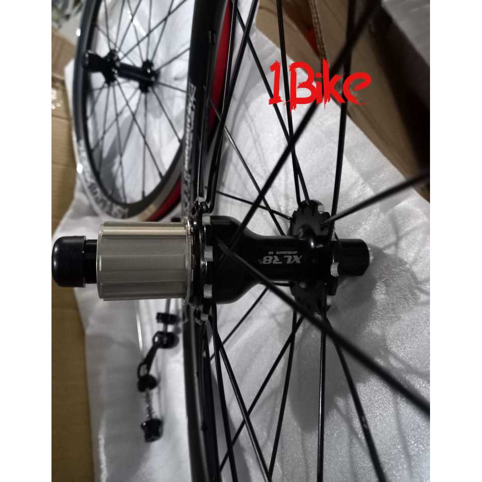 Wheelset Folding  lipat seli XLR8 16 inch 349 V-Brake 16 plus