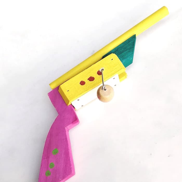 Mainan Anak Tembak- Tembakan  Kayu