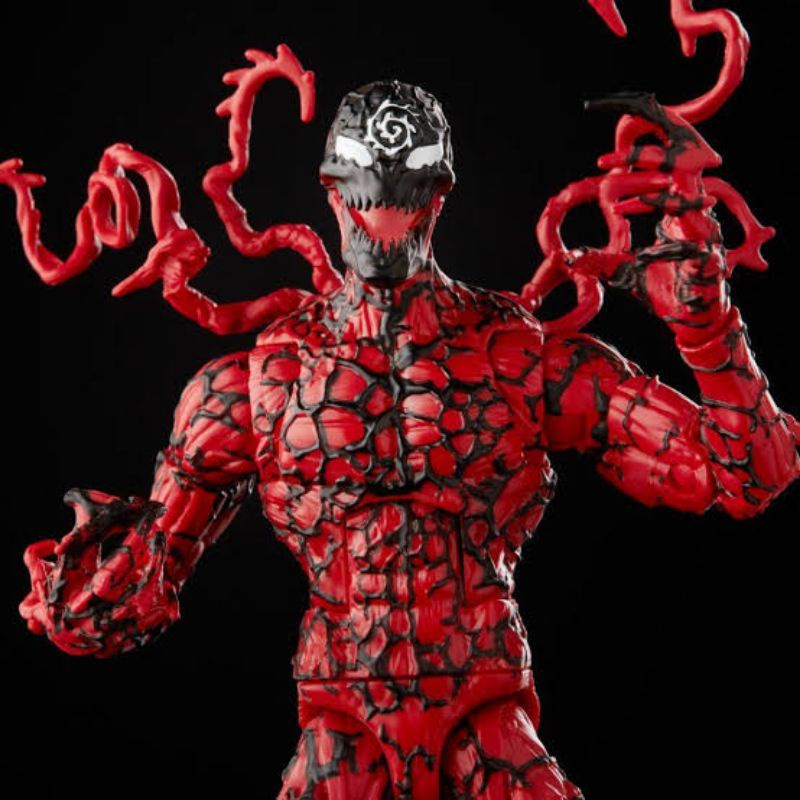 Marvel Legends Villian Symbiote Carnage Spiderverse Spiderman Figure