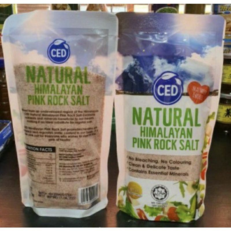 

CED Natural Himalayan Pink Rock Salt Garam Himalaya