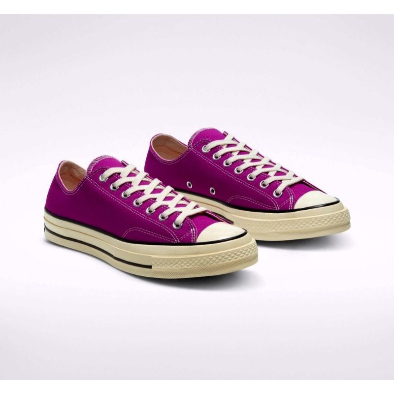 ORIGINAL Converse Chuck 70 Low Top Ox Unisex Sneakers Shoes - Cactus Flower/Black/Egret