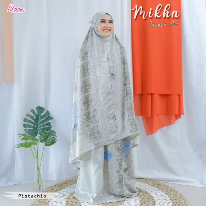 MIKHA PRAYER SET//ORIGINAL D'ZEERA//MUKENA 2IN1//TERAS MBOK RETNO//MUKENA
