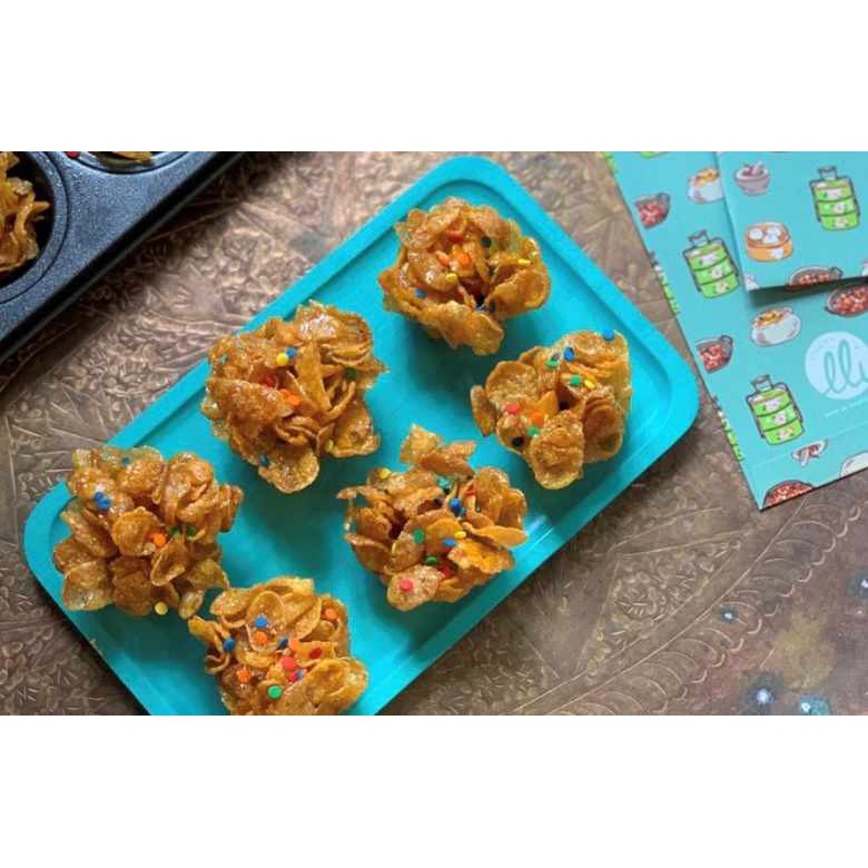 

CORNFLAKES ORIGINAL 250 GR REPACK CORNFLAKE SEREAL JAGUNG CRISPY TOPPING CEREAL CORN FLAKE