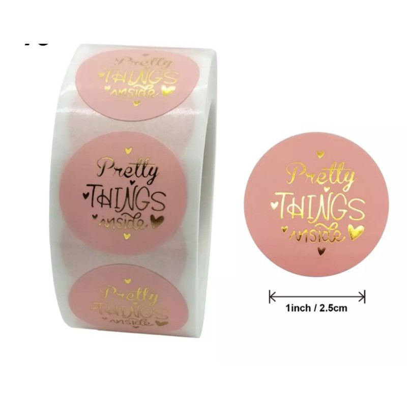 

Stiker Label Pretty Things