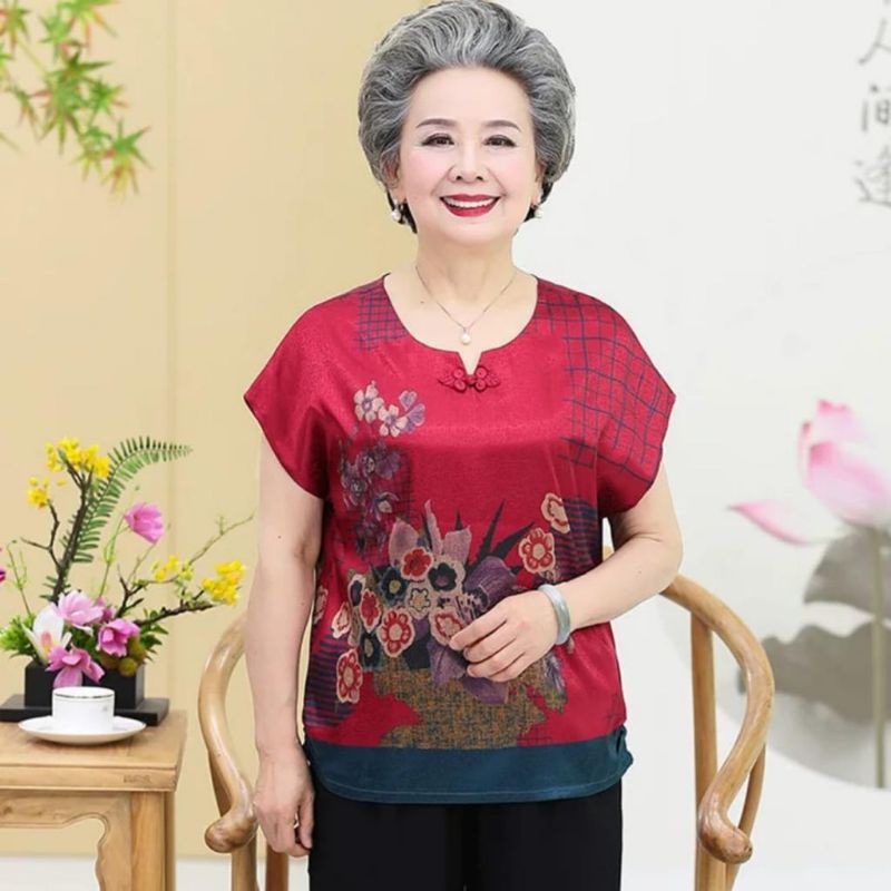 MDLV ~ 0202# Generosity CNY Blouse Cheongsam Blouse Chinese new year Blouse Import Premium Baju Imlek Baju Sincia Fashion import