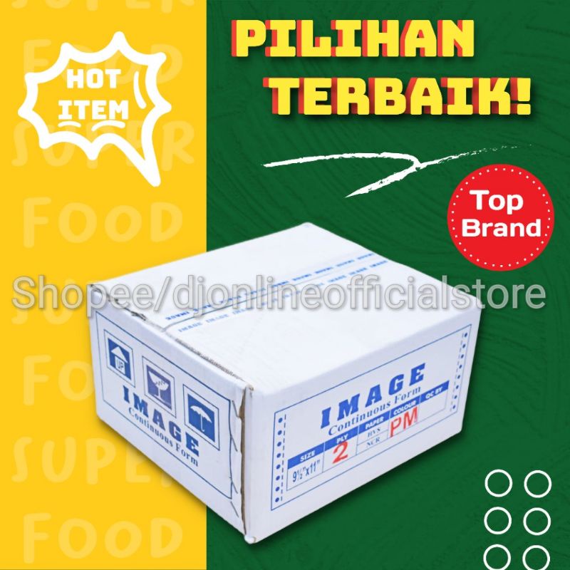 

Kertas Continuous Form 2 ply Anti Macet Merek Image