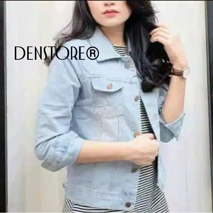 570 Model Jaket Jeans Masa Kini Gratis