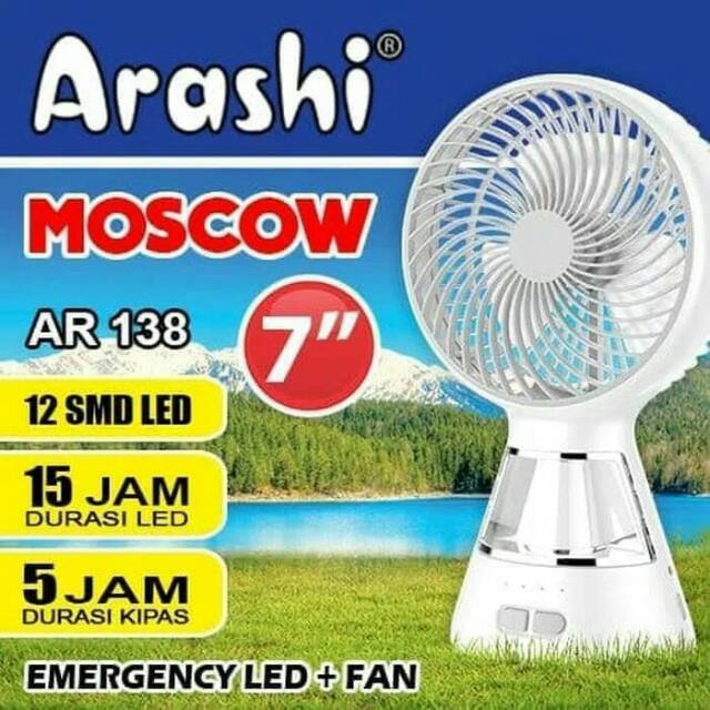 Lampu Emergency Arashi Moscow AR 138