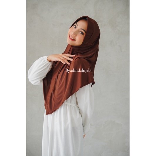 𝐁𝐘 𝐀𝐃𝐈𝐍𝐃𝐀 JILBAB SERUT POLOS JOKOWI HIJAB SERUT ADIBA Hijab instant