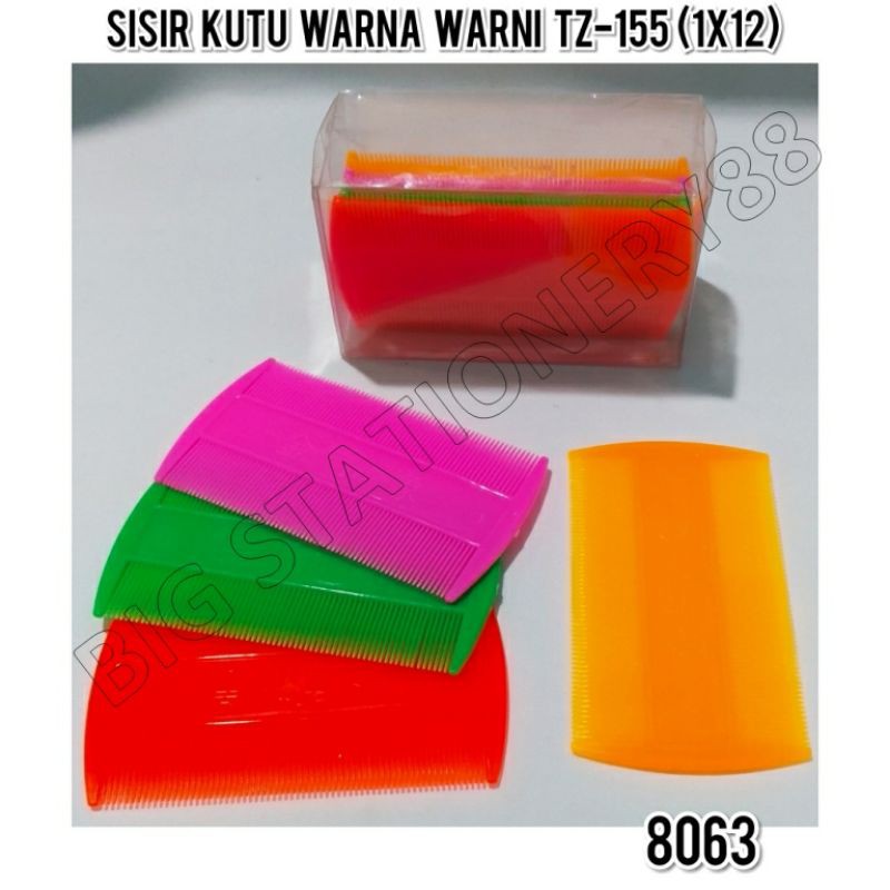 sisir kutu warna warni TZ-155