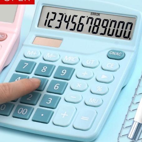 

→ TOPER Calculator Solar Power - Calculator Simple - Kalkulator Simpel - Kalkulator Solar - Kalkulator Aesthetic Estetik FRK31