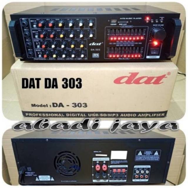 amplifier dat da 303 profesional oryginal dat da303